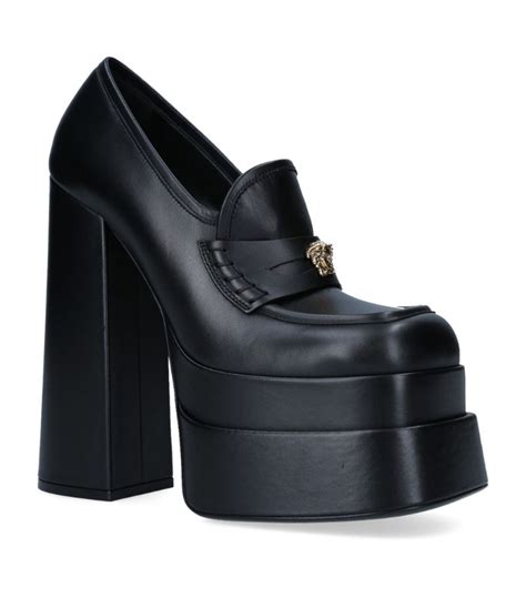 replica versace loafers|versace intrico platform loafers.